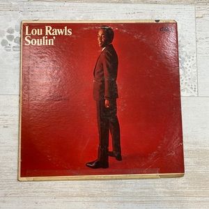 4/$50 Vintage Lou Rawls Soulin’ Vinyl Record